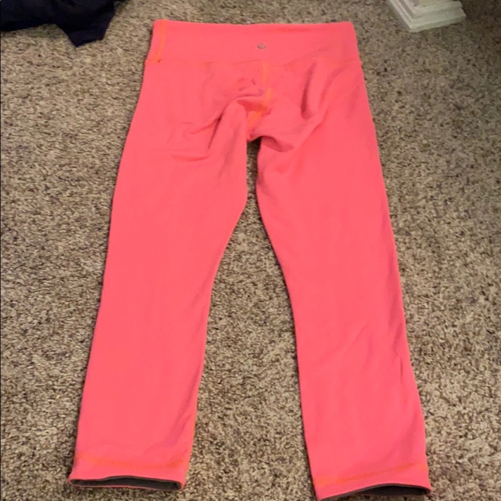 Lululemon Capri reversible leggings